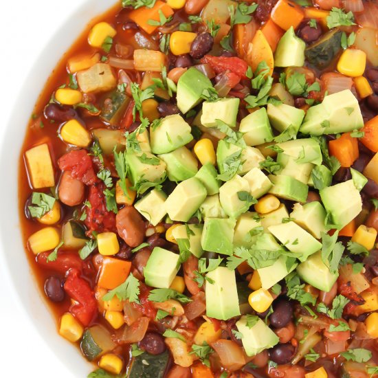 Summer Vegetable Chili