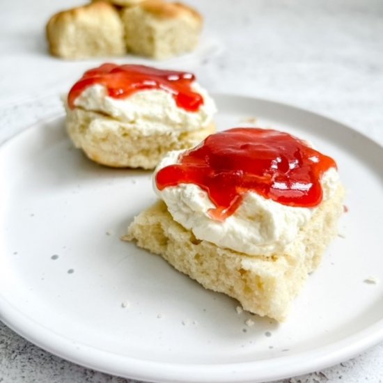 Gluten free Lemonade Scones