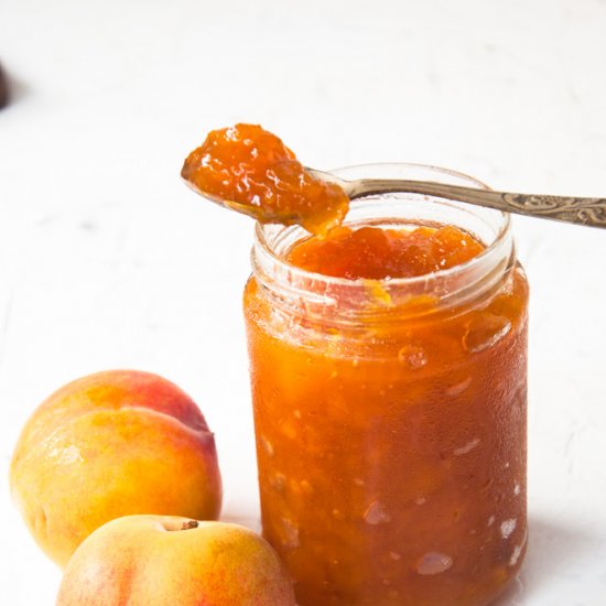 Peach Jam without pectin