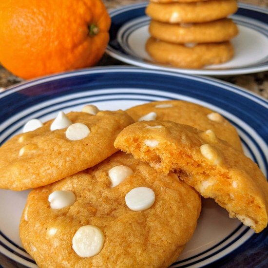 Orange Creamsicle Cookies