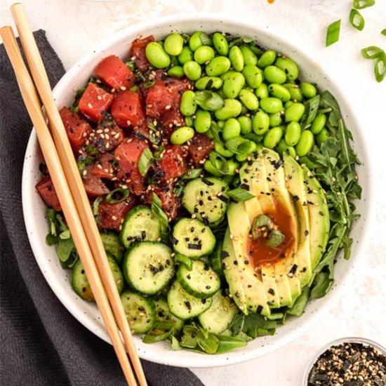 Tuna Poke Salad