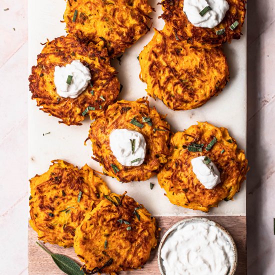 Butternut Squash Fritters