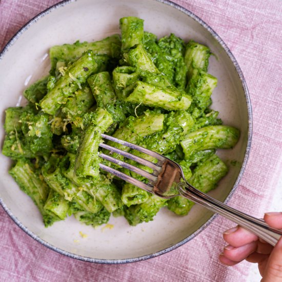 Broccoli Pasta (Green Pasta)