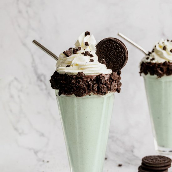 Mint Oreo Milkshake