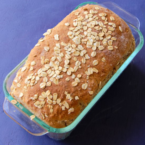 Honey Oatmeal Bread Recipe