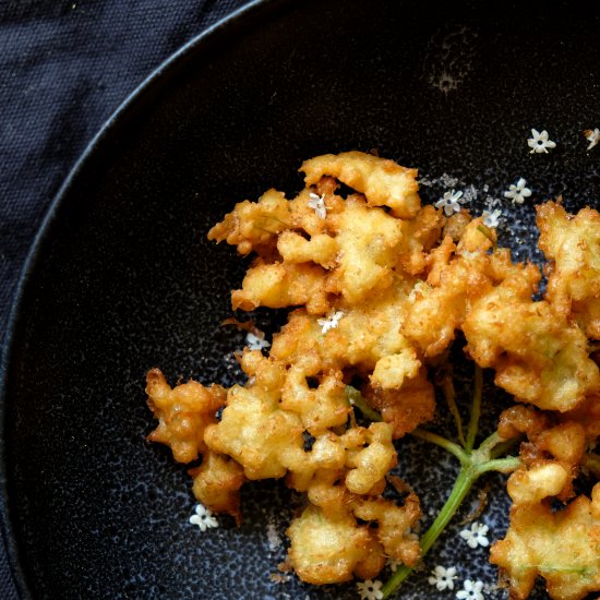 ELDERFLOWER FRITTERS