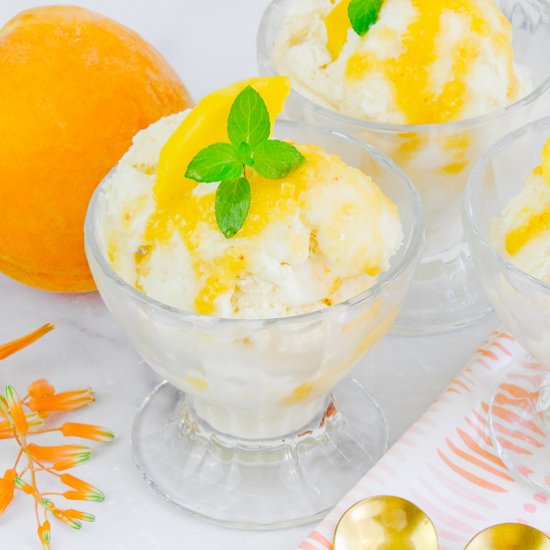 Peach Ice Cream