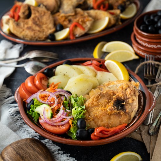 Azores-style fried fish – abrótea