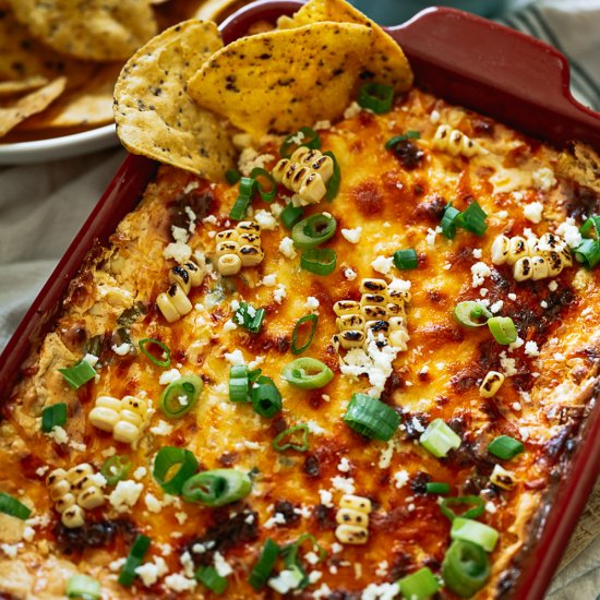 Cheesy Elote Dip