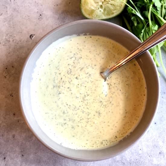 Cilantro Lime Dressing