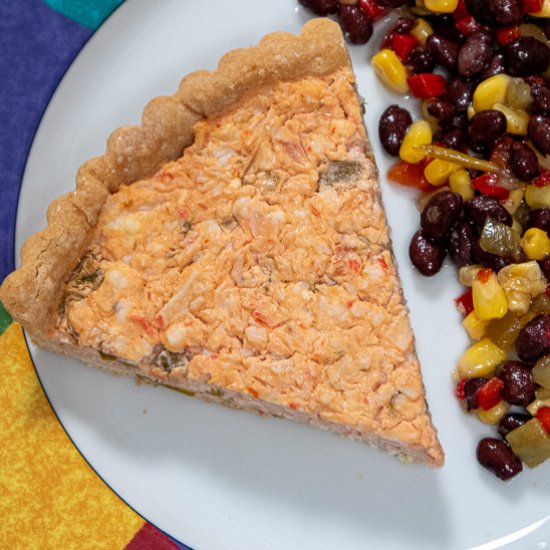 Southwestern Seafood Tart