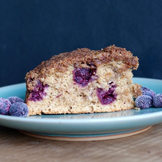 Vegan Blueberry Coffee Cake