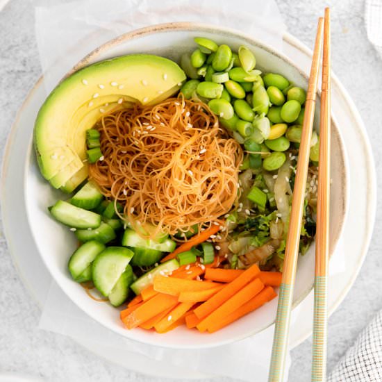 Spring Roll in a Bowl