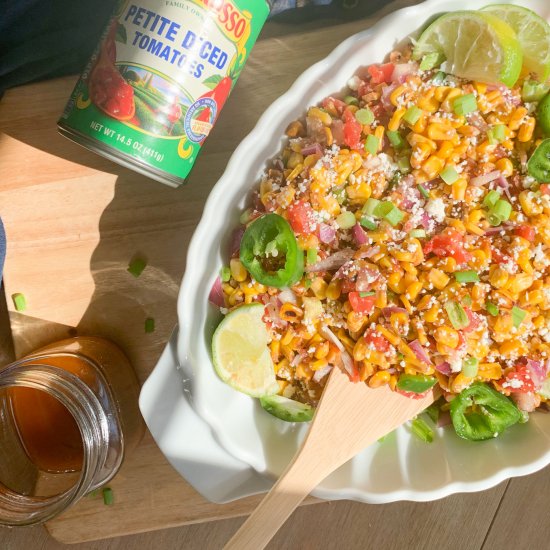 Quick and Easy Chipotle Corn Salad