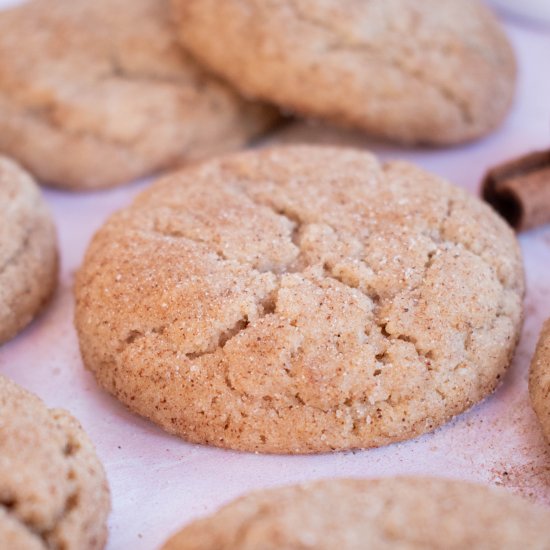 Fast and Easy Chewy Snickerdoodles