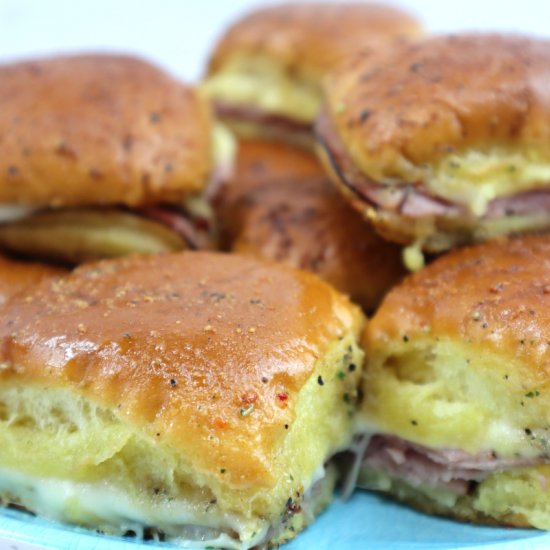 Ham and Cheese Sliders