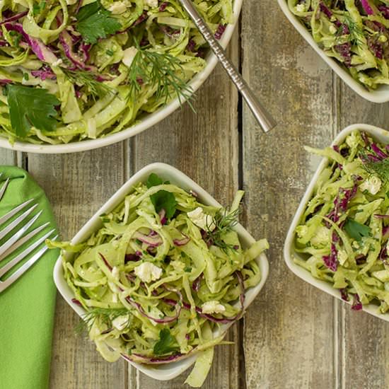 Green Goddess Slaw