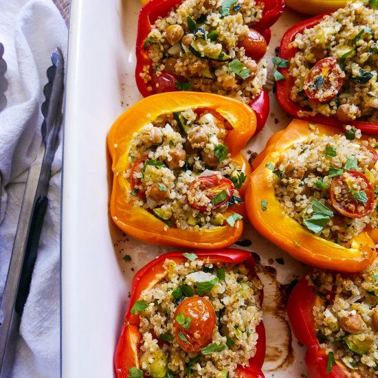 Mediterranean Stuffed Peppers