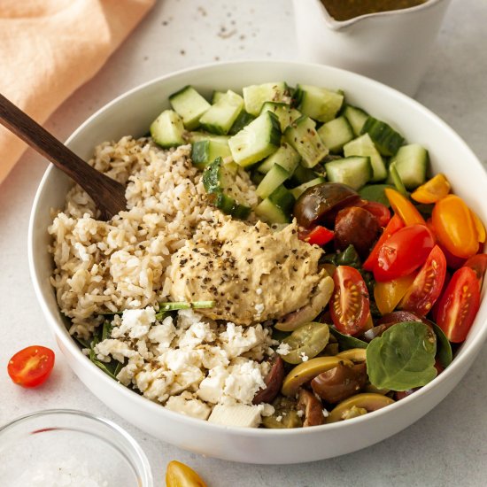 Mediterranean Rice Bowl