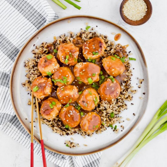 Teriyaki Cocktail Meatballs