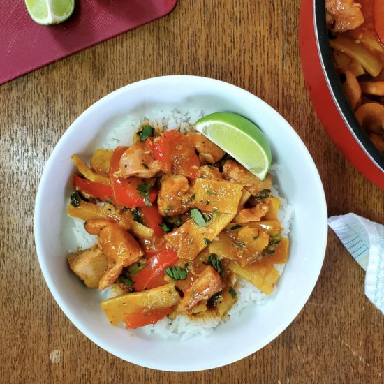 Thai Red Curry with Chicken