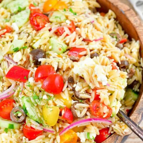 Mediterranean Orzo Salad