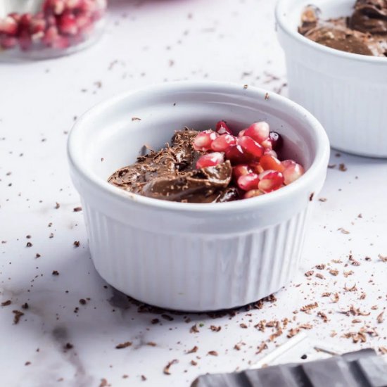 Vegan Avocado Chocolate Mousse