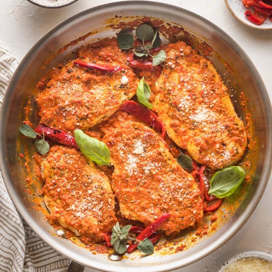 Roasted Red Pepper Chicken