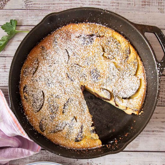 Plum Clafoutis