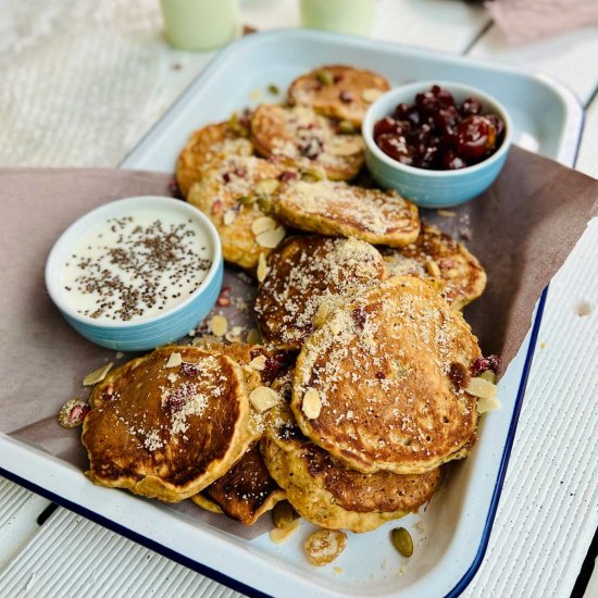 Carrot and Butternut Squash Pancake