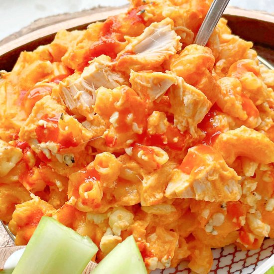 Buffalo Chicken Mac and Cheese