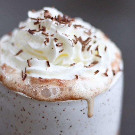 Nutella Hot Chocolate (Vegan!)