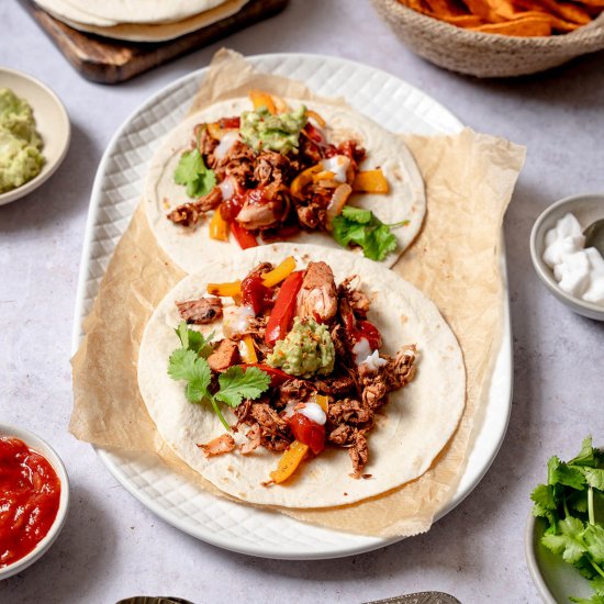 Smoky Jackfruit Fajitas