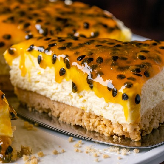 Passion Fruit Cheesecake