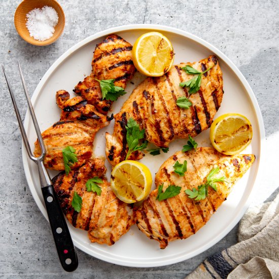 Yogurt Marinated Grilled Chicken