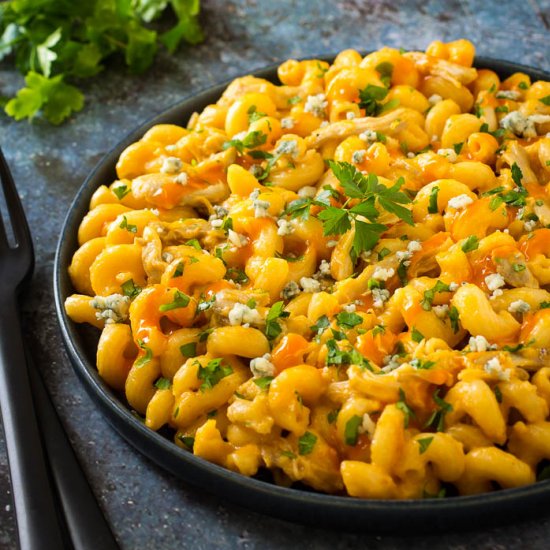 Buffalo Chicken Mac & Cheese