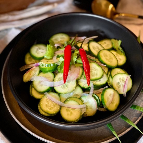 Chili Cucumber Salad