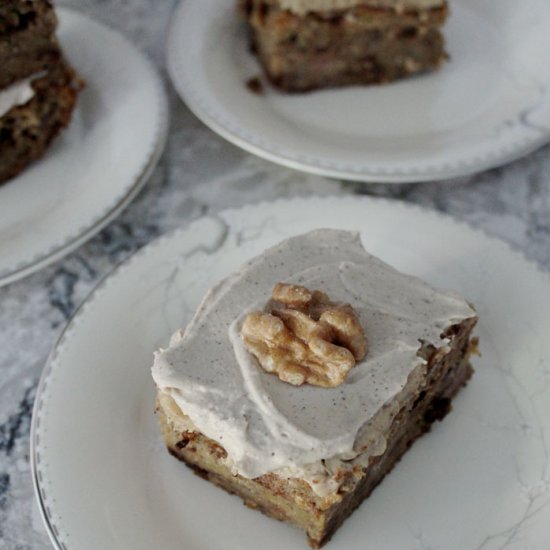 Banana Zucchini Cake