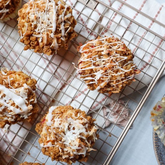 Strawberry Coconut Muffins