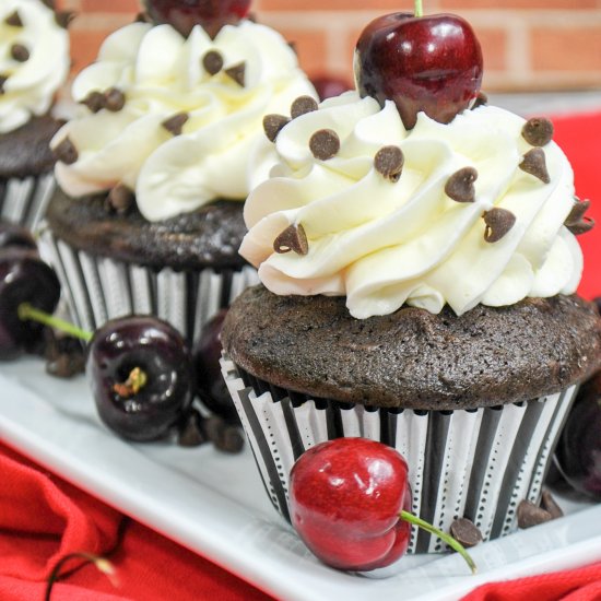 Black Forest Cupcakes