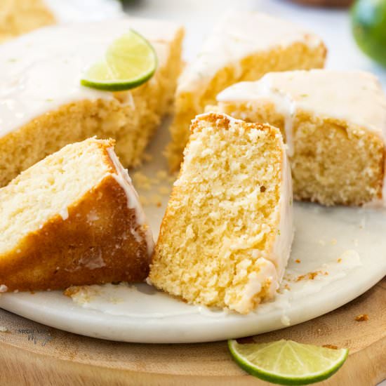 Lime and Coconut Cake