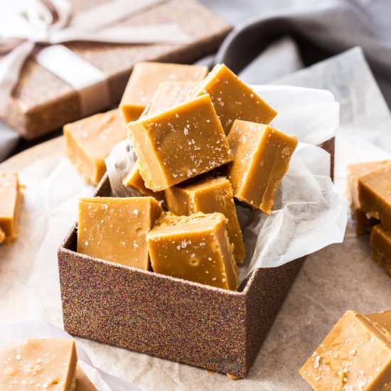 Salted Caramel Fudge