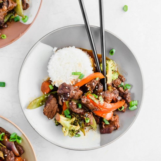 Beef and Broccoli Stir Fry