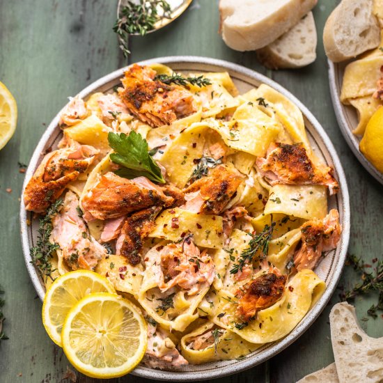 Creamy Salmon Pasta