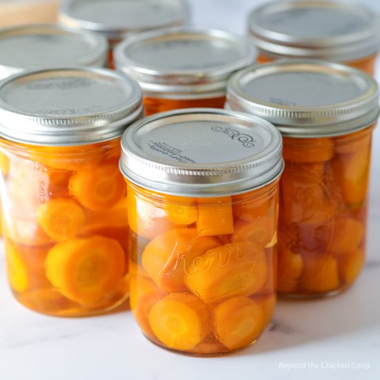 Canning Carrots