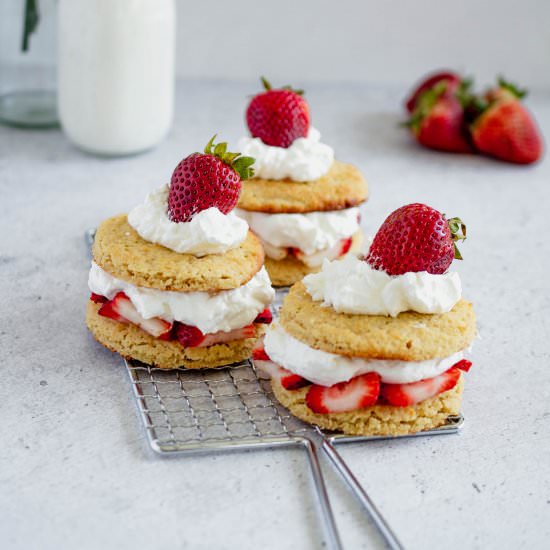 Easy Keto Strawberry Shortcake