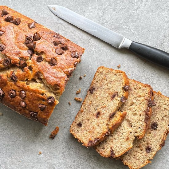 1 Bowl Chocolate Chip Banana Bread