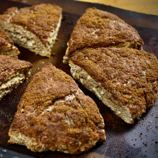 Vegan Churro Scones