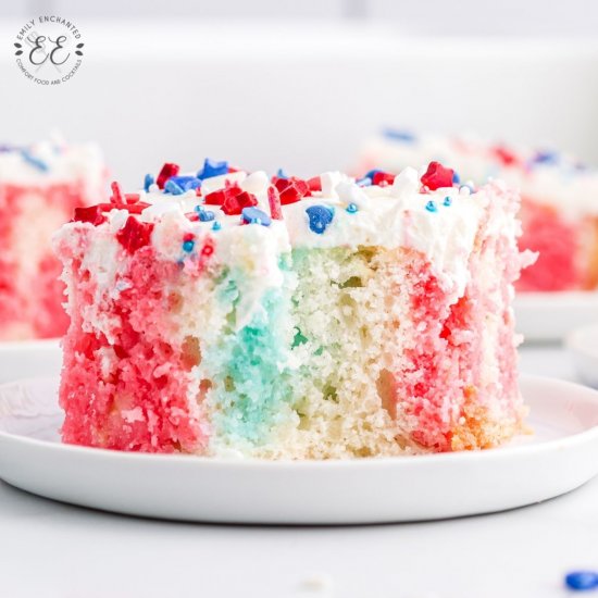 4th of July Poke Cake