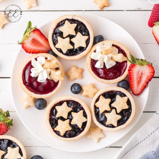 4th of July Mini Pie Bites